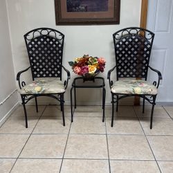 Porch Metal Patio Set With Table