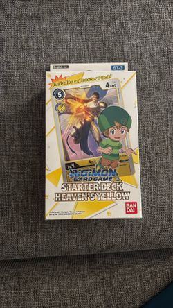 Digimon Card Game Starter Deck Heaven's Yellow ST-3