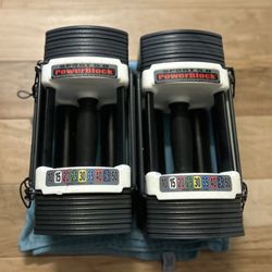 Sport 5.0 PowerBlock Dumbbells Pair (100 LBS)