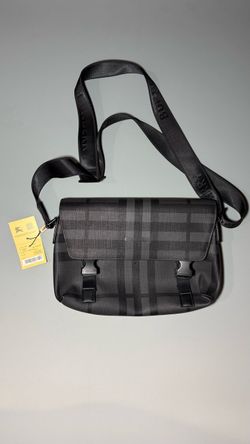 Brand New Buckle Black Designer Crossbody Bag