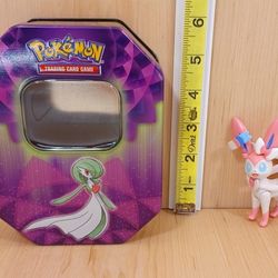 Empty Pokémon Thin Tin With Figure