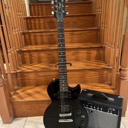 Epiphone Les Paul W/ Fender Amp