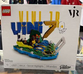 LEGO Vini Jr. Soccer Highlights 43027 510 Pieces Vinicius Junior NEW SEALED
