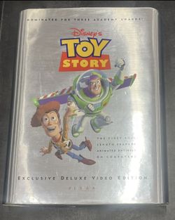 RARE DISNEY TOY STORY EXCLUSIVE DELUXE VIDEO COLLECTION -  VHS MOVIE SET