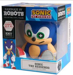 Handmade by Robots Sonic the Hedgehog Knit Series Vinyl Figure #272 Boxed *NEW*