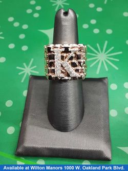Men's Ring - Rose Gold 10k (.417) 11.4 grams Size 6