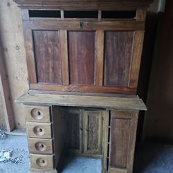 Antique Early 1900s Secretary Desk