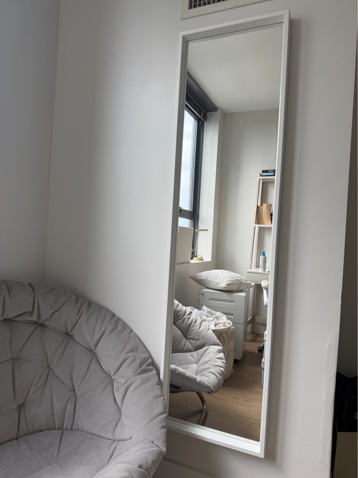 White Full Body Mirror