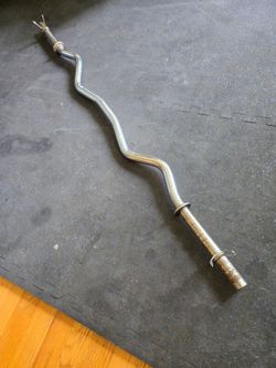4ft 12lb Standard 1inch Curl Bar