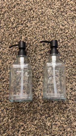 Glass Soap Dispensers 