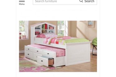 Girls bed set