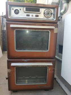 O'Keefe Merritt double wall oven