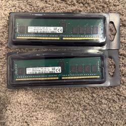 2x SK Hynix 16GB DDR4 2Rx8 2400T