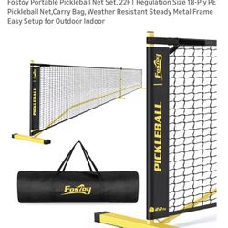 Portable Pickle Ball Net And Tape
