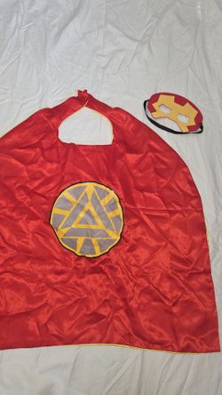 Iron Man Kids Cape and Mask Set