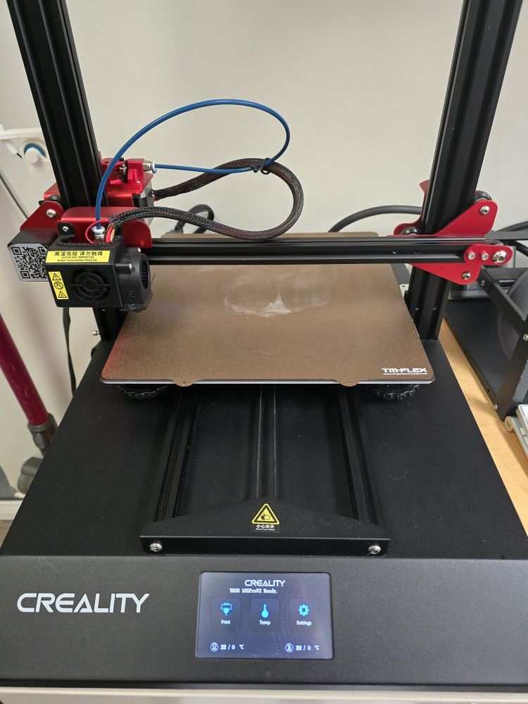 Creality CR-10S Pro 3D Printer DIY MeanWell Power Supply Magnetic Sticker Silent