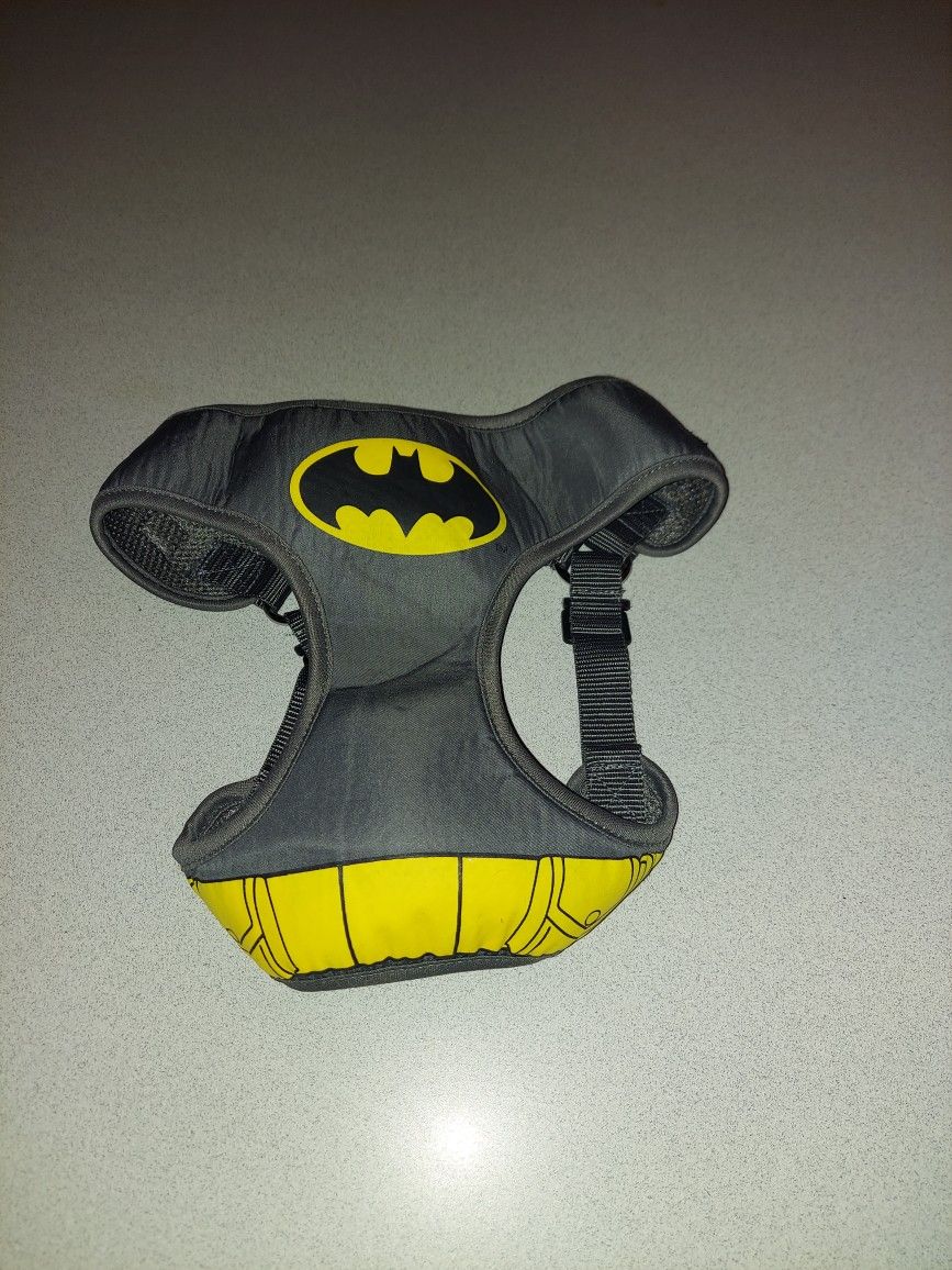 SMALL DOG/PUPPY BATMAN DOG HARNESS 