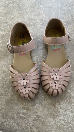 Girls Sandals Size 12 Blush Pink 