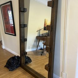 Solid Wood Floor Mirror (C&B)