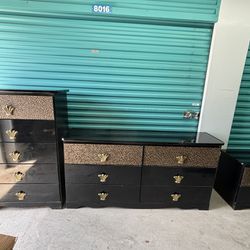 Full Leopard Dresser Set 