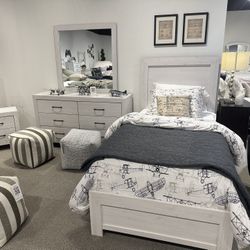 4PC Twin Bedroom Set