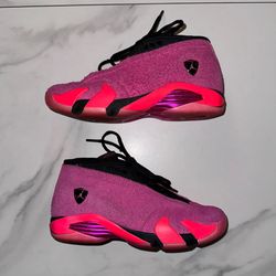 2021 Jordan 14 Retro Low Shocking Pink (Women's) Size 7