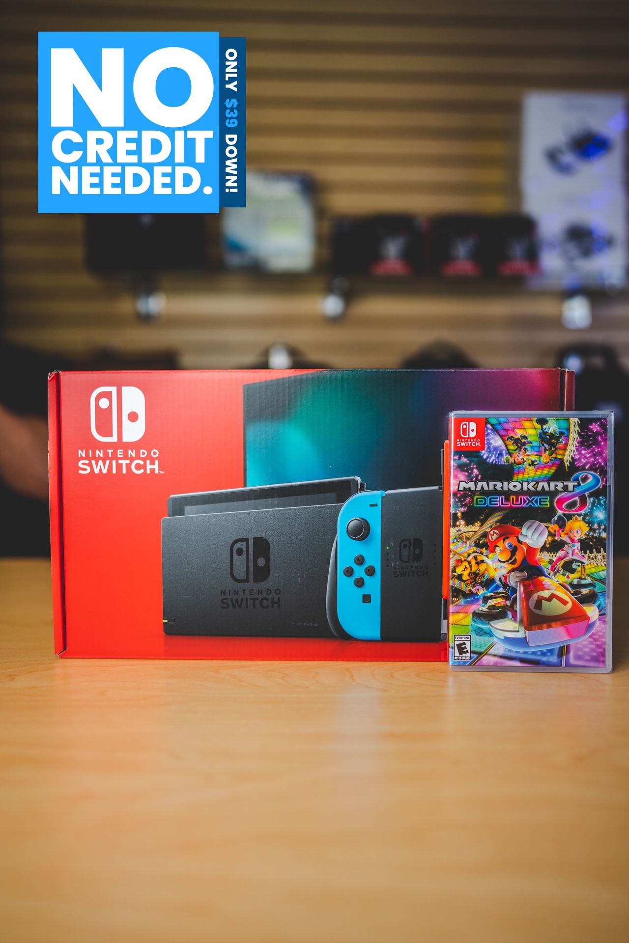 Brand New | Nintendo Switch System! (Only $39 Down!)