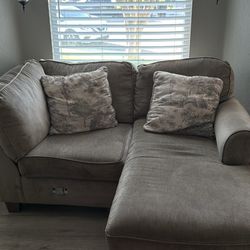Gray Modular Couch 