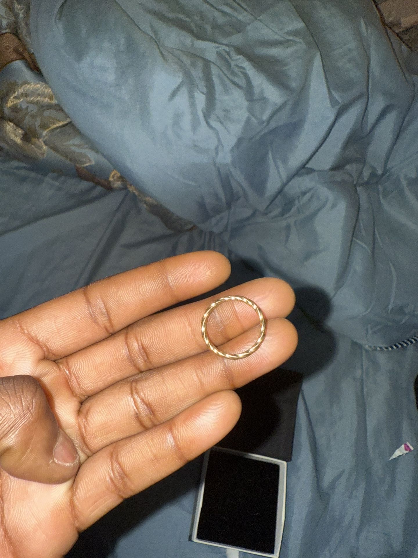 Spiral Gold Ring 16K