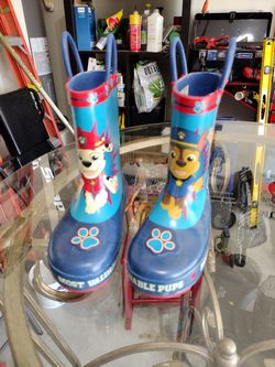 Paw patrol rain boots