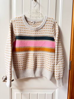 madewell" knit sweater small in excellent condition like new