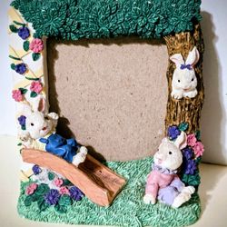 Picture Frame New Bunnies 4.5x4 Inch