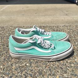 Sea Green Vans 