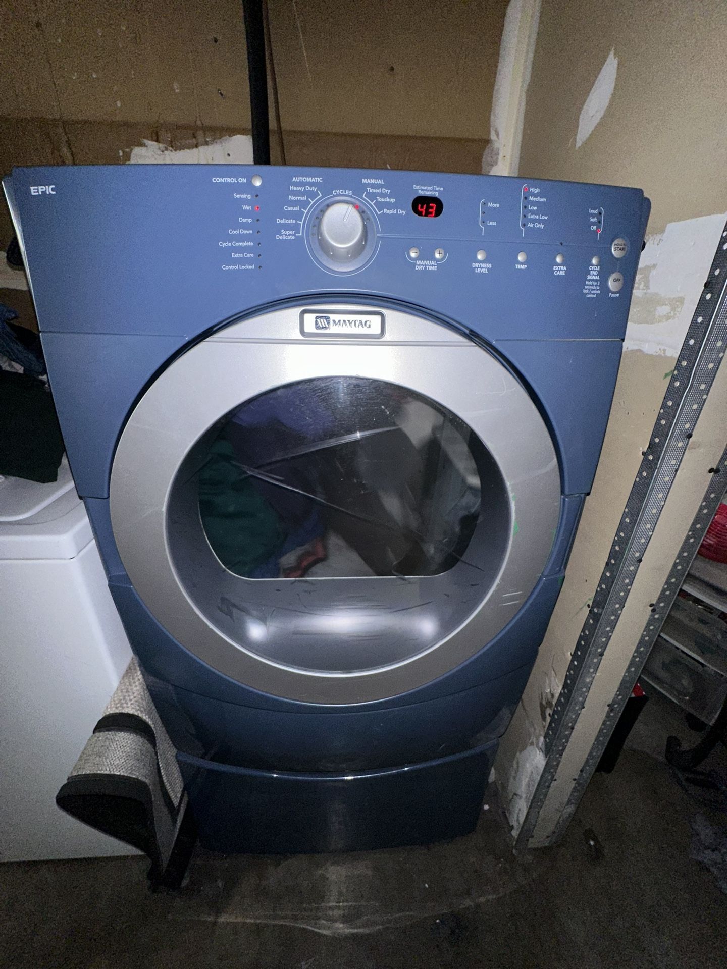 MAYTAG FRONT LOAD DRYER