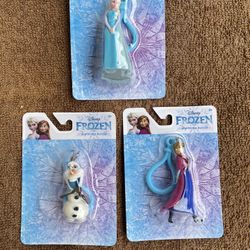 Disney Frozen Bag / Keychain Clips Set