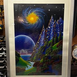 Jon Rattenbury “Night Vision" Framed Limited Edition Serigraph Hand Signed and Numbered