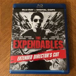 The Expendables: Extended Directors Cut Blu Ray Sylvester Stallone Jason Statham