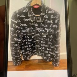 2013 Supreme Fu** Denim jacket 