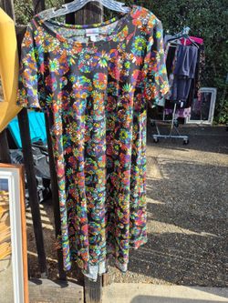 Multicolored XL LuLaRoe dress (Skokie)