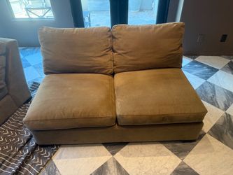 Crate and Barrel sectional