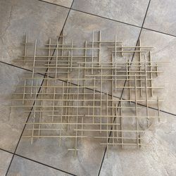 Wall Art 24” x 36” Gold Beautiful