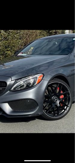 Mercedes 19” new blk amg styie rims new tires sets all new pkg deal