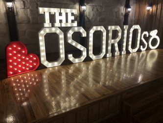 4ft Marquee Letters