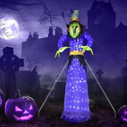 10FT Halloween Inflatable Witch