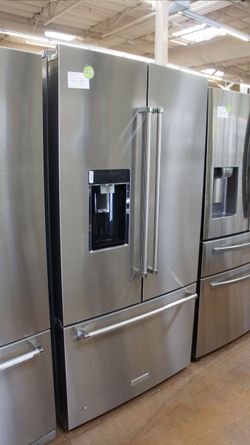 KitchenAid French Door Refrigerator KRFC704FPS - Scratch & Dent Save Big