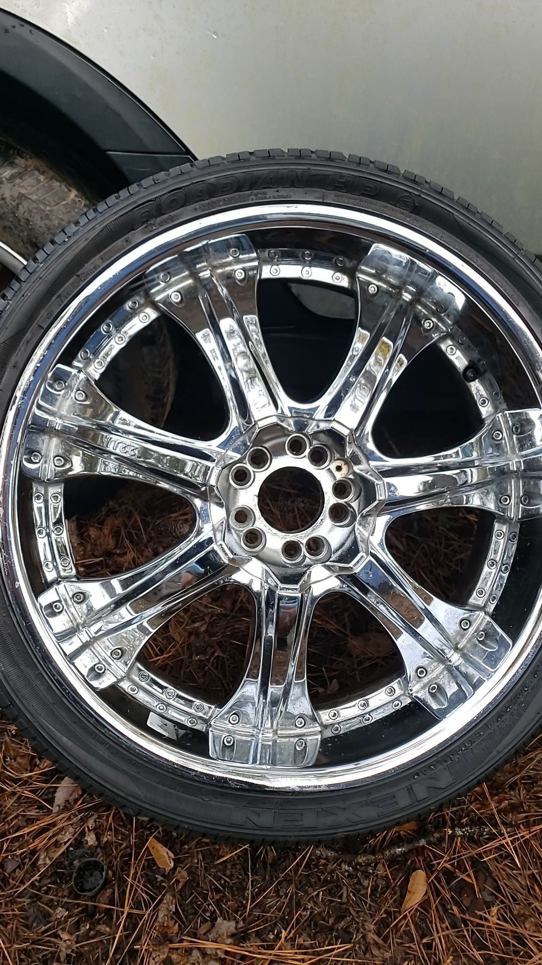 Universal 22jj Chrome wheels