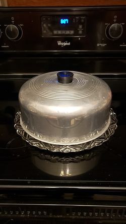 Vintage Aluminum Cake Keeper