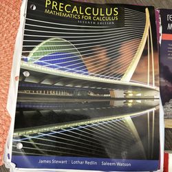 Pre Calculus 7th Edition 