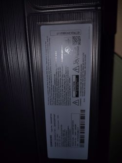 Samsung 65"TV  (2018) ..READ