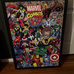 Marvel Comics Wall Art